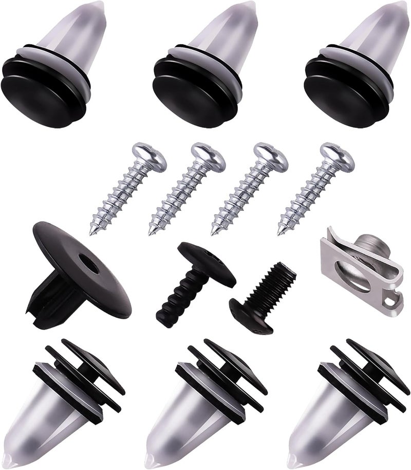 XTPTFABS 51132757697 Hood Scoop Mounting Kit Compatible with MINI Cooper 2007-2013 R56 S,2008-2015 R55 S Clubman,2009-2015 R57 S,Convertible 2011-2015 R58 S Coupe,2011-2015 R59 S Roadster - Image 5